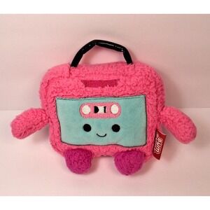 BumBumz Cindy The Cassette Tape Player 4.5" RetroBumz Pink Plush Toy Jazwares